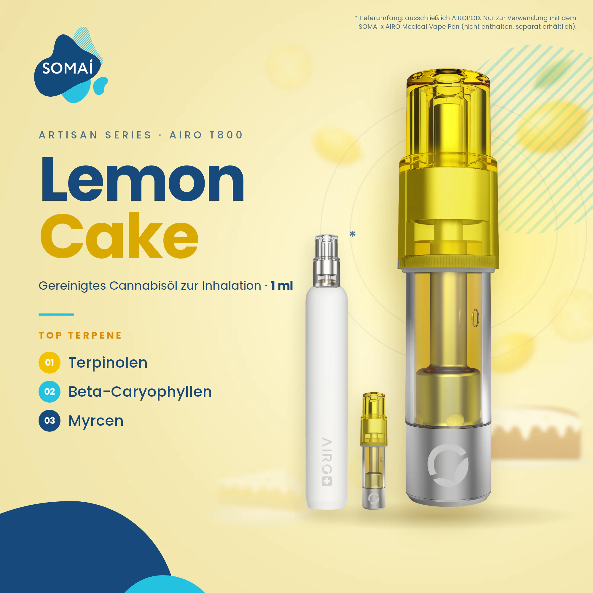 Image of AiroPod Kartusche T800 LC 1ml