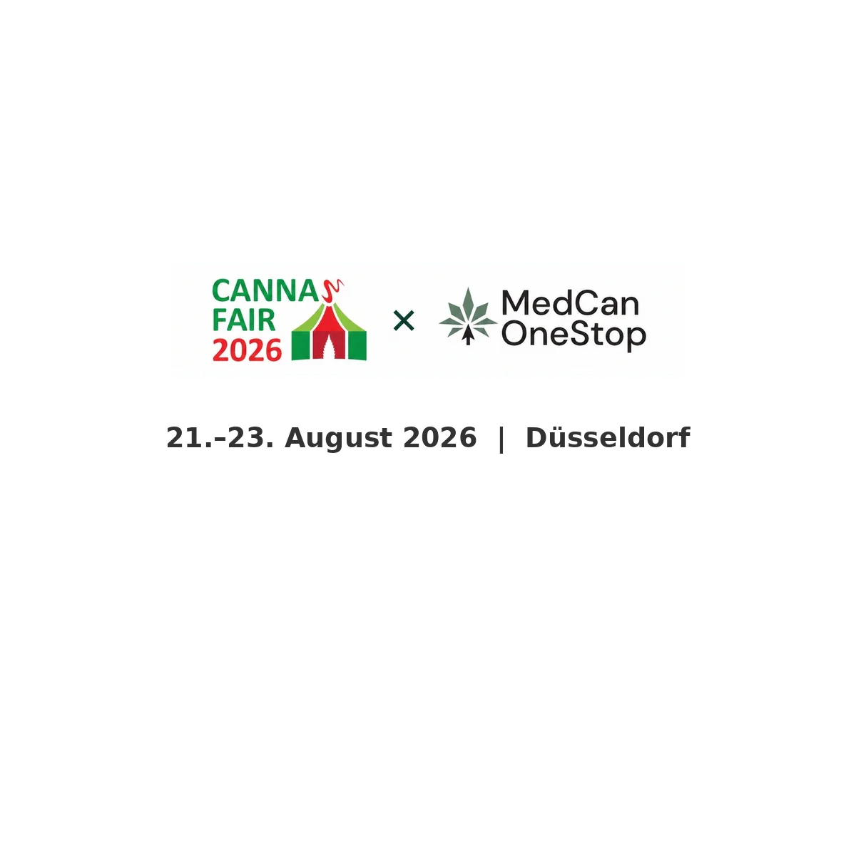 Wir sind Hauptsponsor der Cannafair 2026