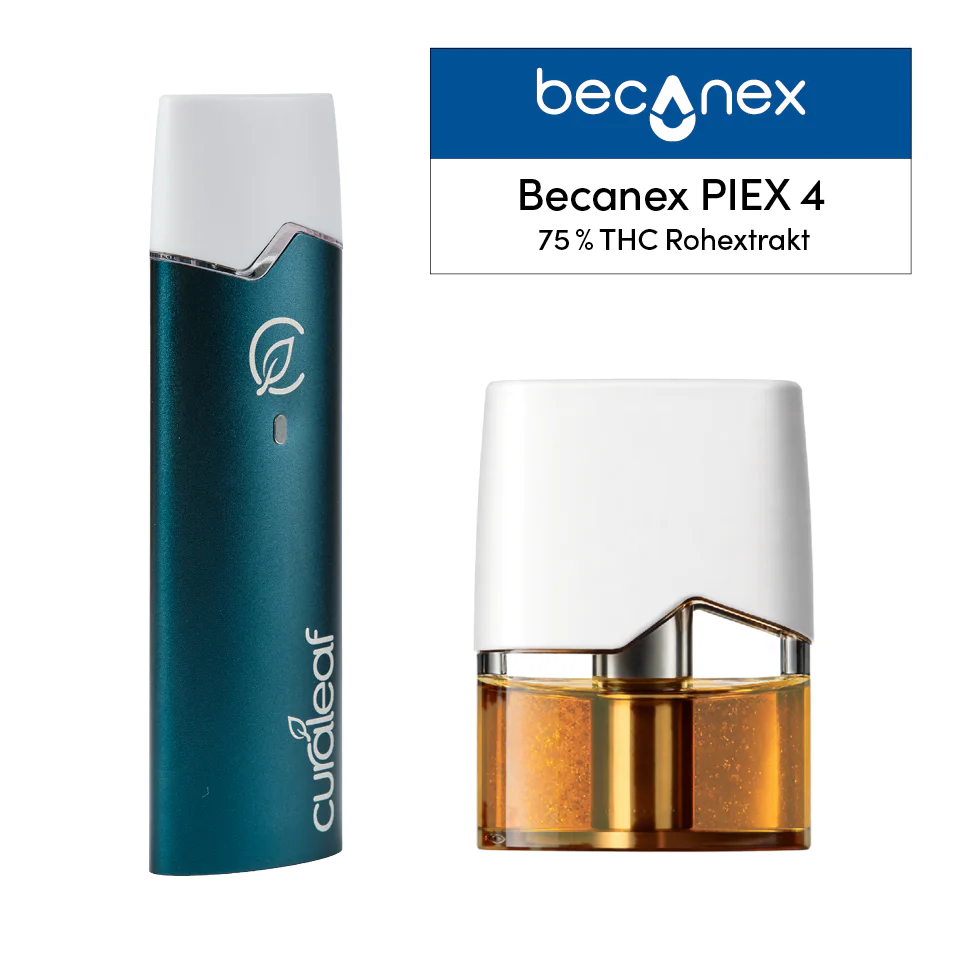 Image of Curaleaf Vape Becanex PIEX 4 75/1 (0,5ml) (mit Curaleaf Gerät QMID)