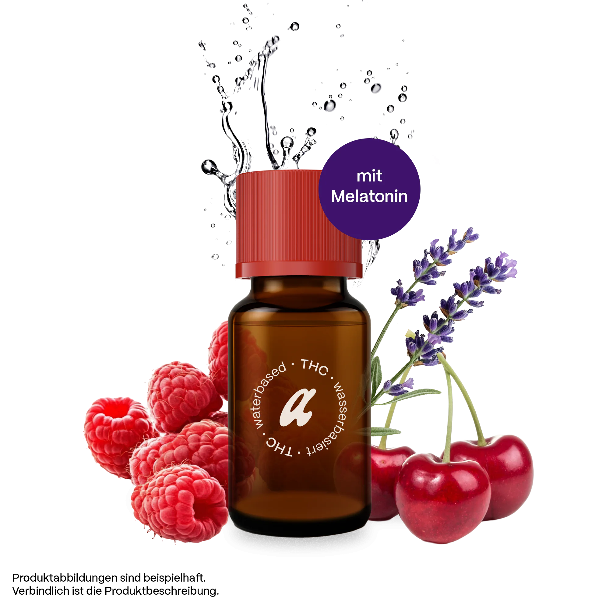 Image of avaay Aqua-Shots Lavender&Berry Melatonin 20mg/10ml (6stk)