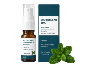 Image of WaterClear THC™ Dronabinol Mundspray 50 mg/ml mit Pfefferminzgeschmack