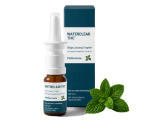 Image of WaterClear THC™ Dronabinol Tropfen 50 mg/ml THC mit Pfefferminzgeschmack