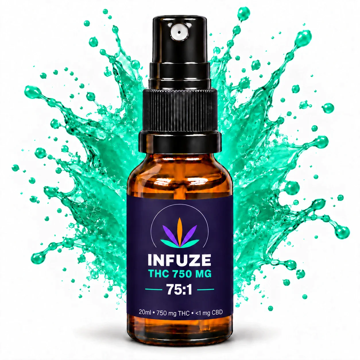 Image of INFUZE Transdermal Spray 75:1 – 750 mg THC